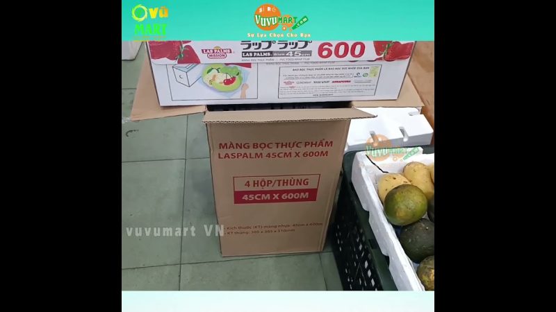 Màng Bọc Giỏ Hoa Quả 600 (Chính Hãng) 10