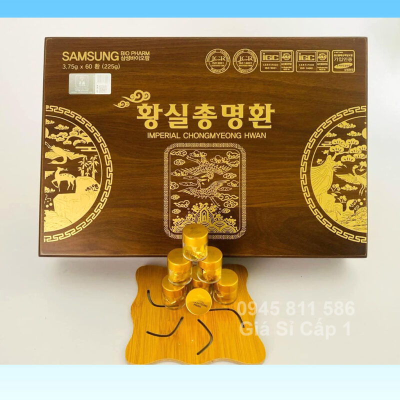 An Cung Hoạt Huyết Hoàng Gia Imperial Chongmyeong Hwan 60 viên x 3,75g