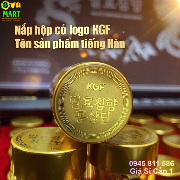 An Cung Bổ Não Trầm Hương HONGSAMDAN hộp gỗ 60 viên Hàn Quốc - Bổ Thận Khí - Bổ Não Hoạt Huyết