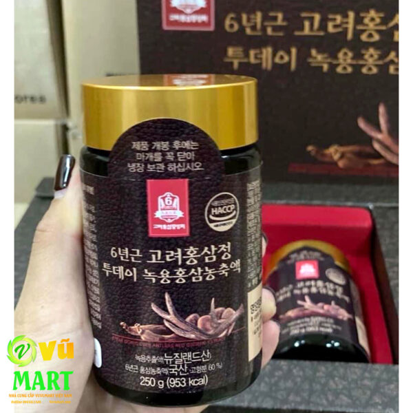 Goryo Cao Hồng Sâm Nhung Hươu Deer Antlers Red Ginseng 250g x 2 lọ - Bổ Cơ Thể 10