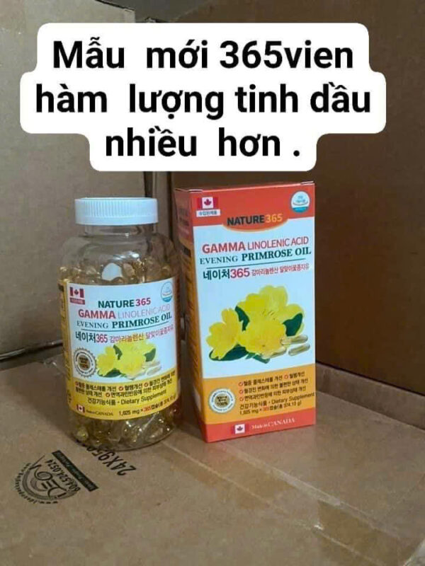 Tinh dầu hoa anh thảo Hàn Quốc, hộp 365 viên - Sức Khỏe Sắc Đẹp Gìn Giữ Nét Thanh Xuân 6