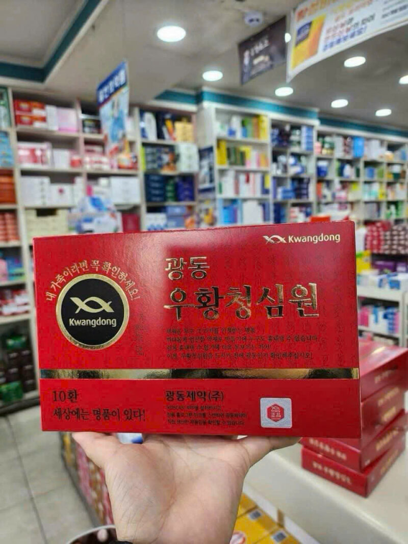 An Cung Ngưu Bổ Não Kwangdong hỗ trợ phục hồi di chứng sau đột quỵ