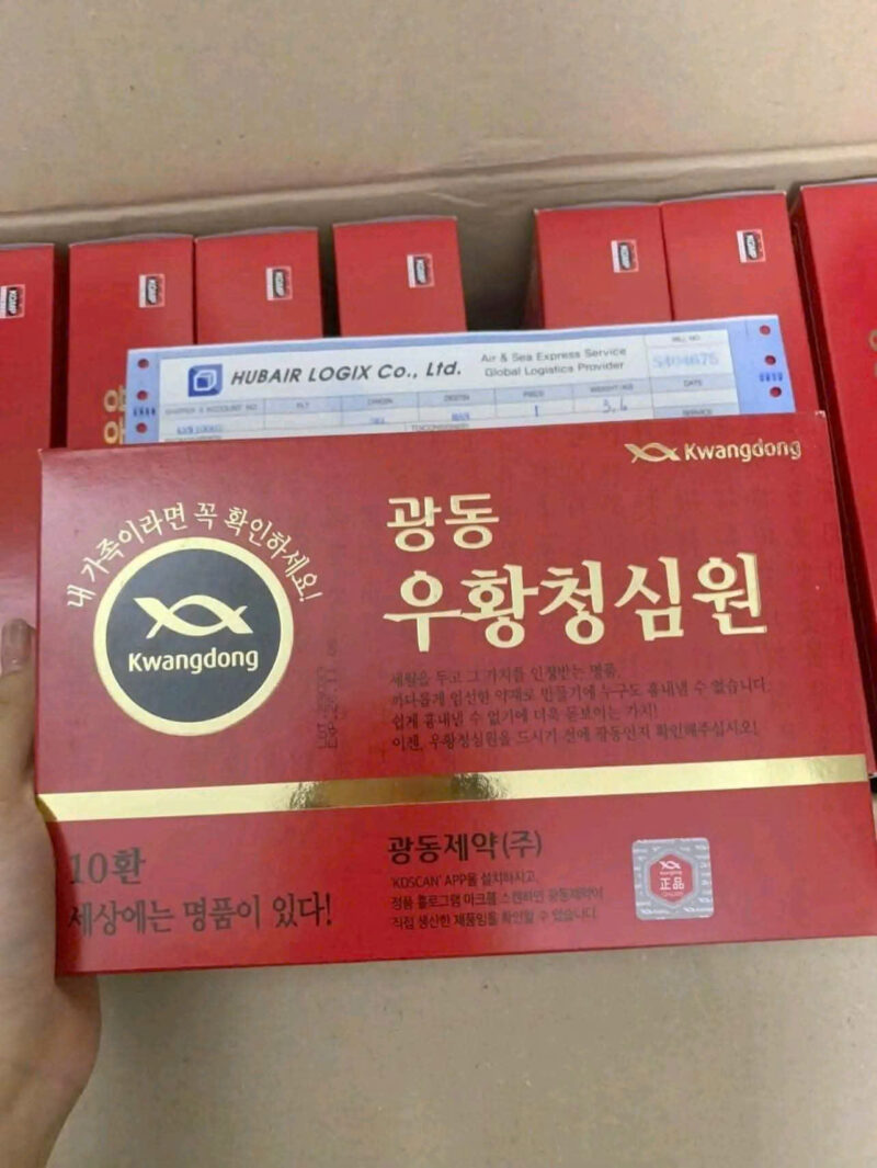 An Cung Ngưu Bổ Não Kwangdong hỗ trợ phục hồi di chứng sau đột quỵ
