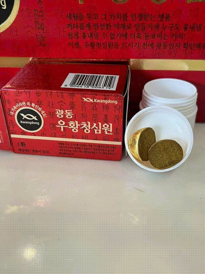 An Cung Ngưu Bổ Não Kwangdong hỗ trợ phục hồi di chứng sau đột quỵ