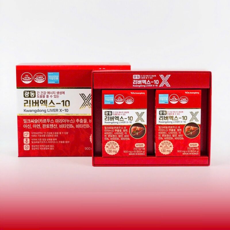 Viên uống bổ gan Kwangdong LiverX - Bổ Rẻ Số 1 Korea