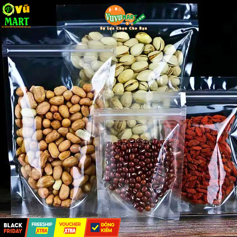 TÚI ZIP BẠC 1KG HORECA LOẠI 1 – AN TOÀN – TIỆN LỢI – GIÁ SỈ ƯU ĐÃI