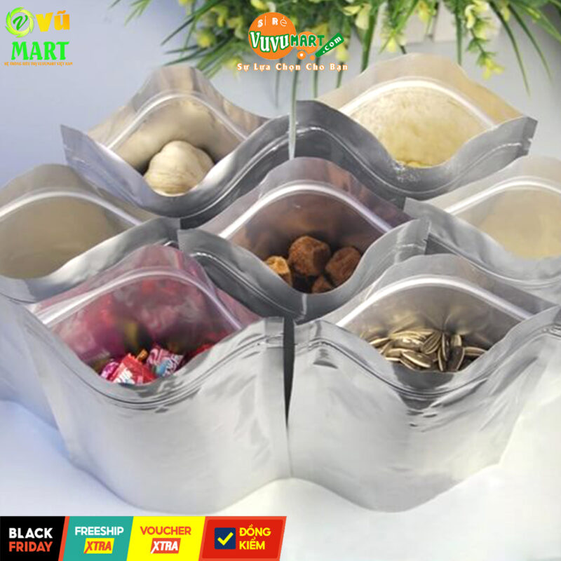 TÚI ZIP ĐỰNG THỰC PHẨM ZIP BẠC 1KG HORECA LOẠI 1 – AN TOÀN – TIỆN LỢI – GIÁ SỈ ƯU ĐÃI