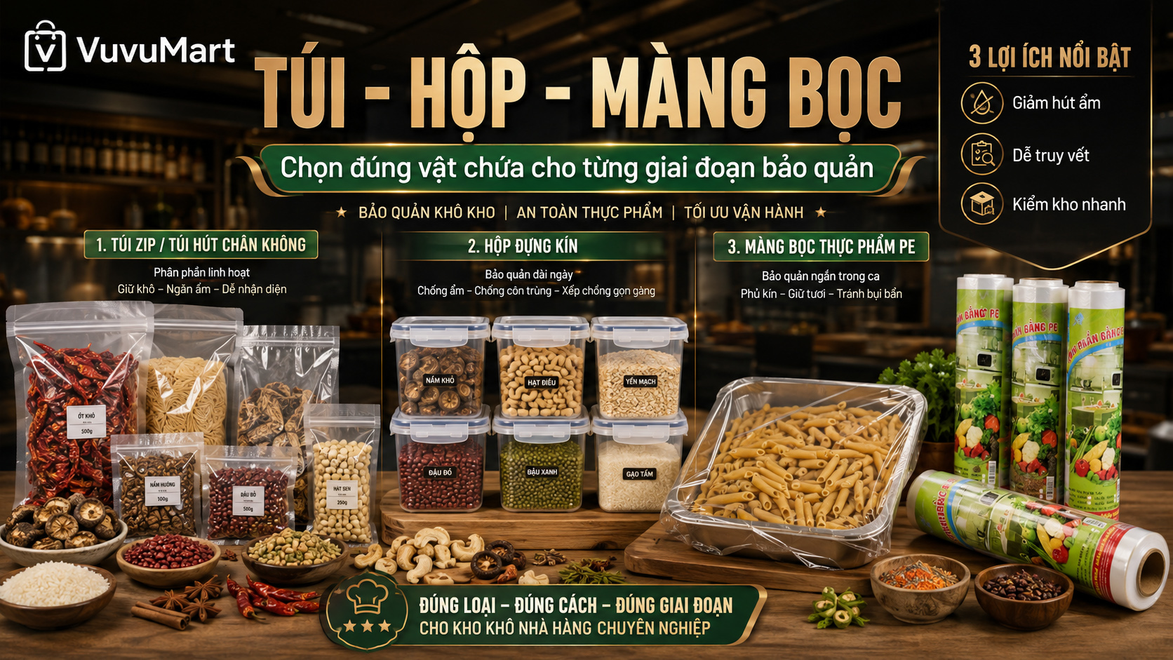 Bảo Quản Thực Phẩm Khô: Chia Gói Dùng Dần, Không Mở Cả Bao 43 Bảo Quản Thực Phẩm Khô Chia Gói Dùng Dần, Không Mở Cả Bao