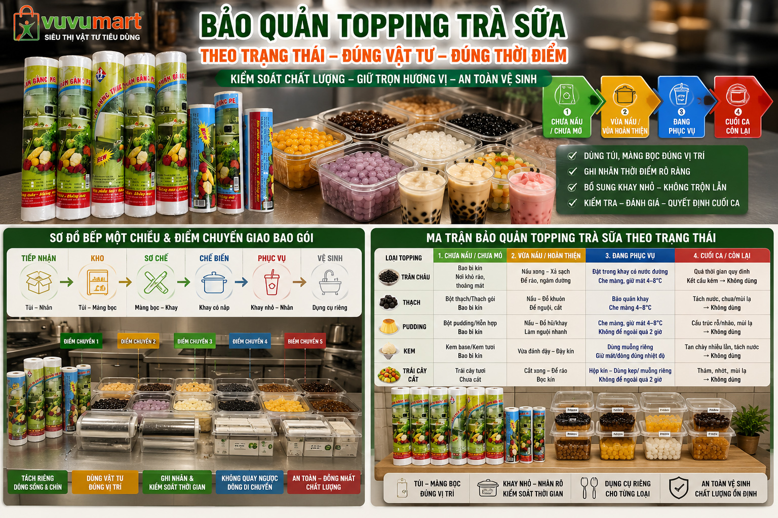 Bảo Quản Topping Trà Sữa: Chia Theo Trạng Thái Và Ca Bán 45 Bảo Quản Topping Trà Sữa Chia Theo Trạng Thái Và Ca Bán