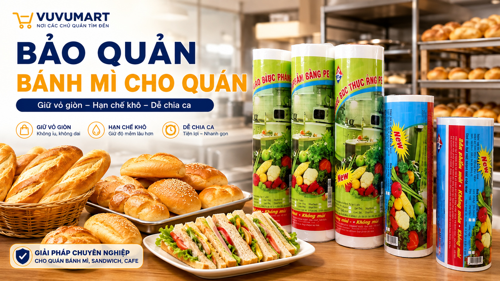 Cách Bảo Quản Bánh Mì Cho Quán: Giữ Vỏ, Giữ Ruột Theo Ca 44 Cách Bảo Quản Bánh Mì Cho Quán Giữ Vỏ, Giữ Ruột Theo Ca
