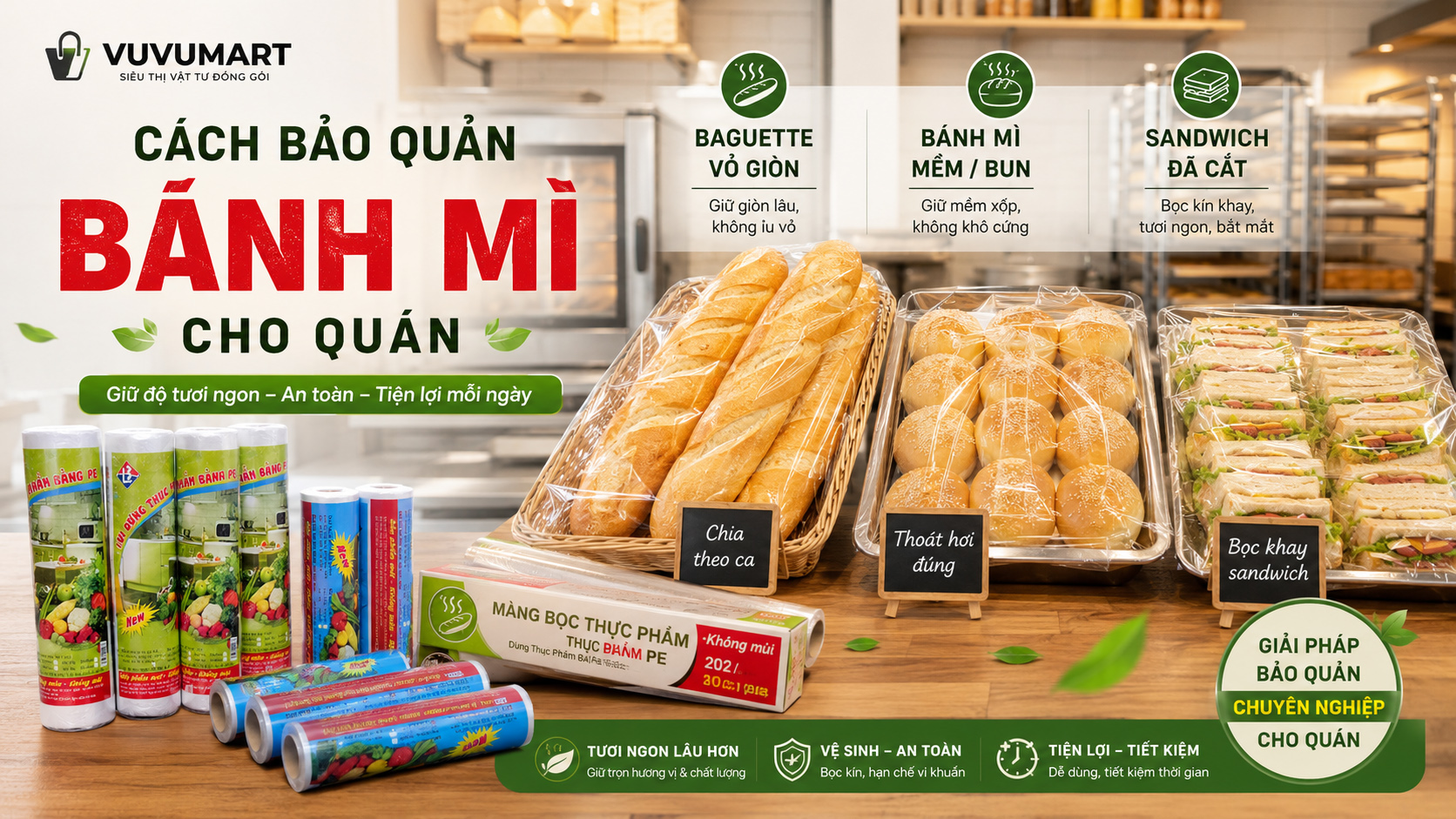 Cách Bảo Quản Bánh Mì Cho Quán: Giữ Vỏ, Giữ Ruột Theo Ca 45 Cách Bảo Quản Bánh Mì Cho Quán Giữ Vỏ, Giữ Ruột Theo Ca