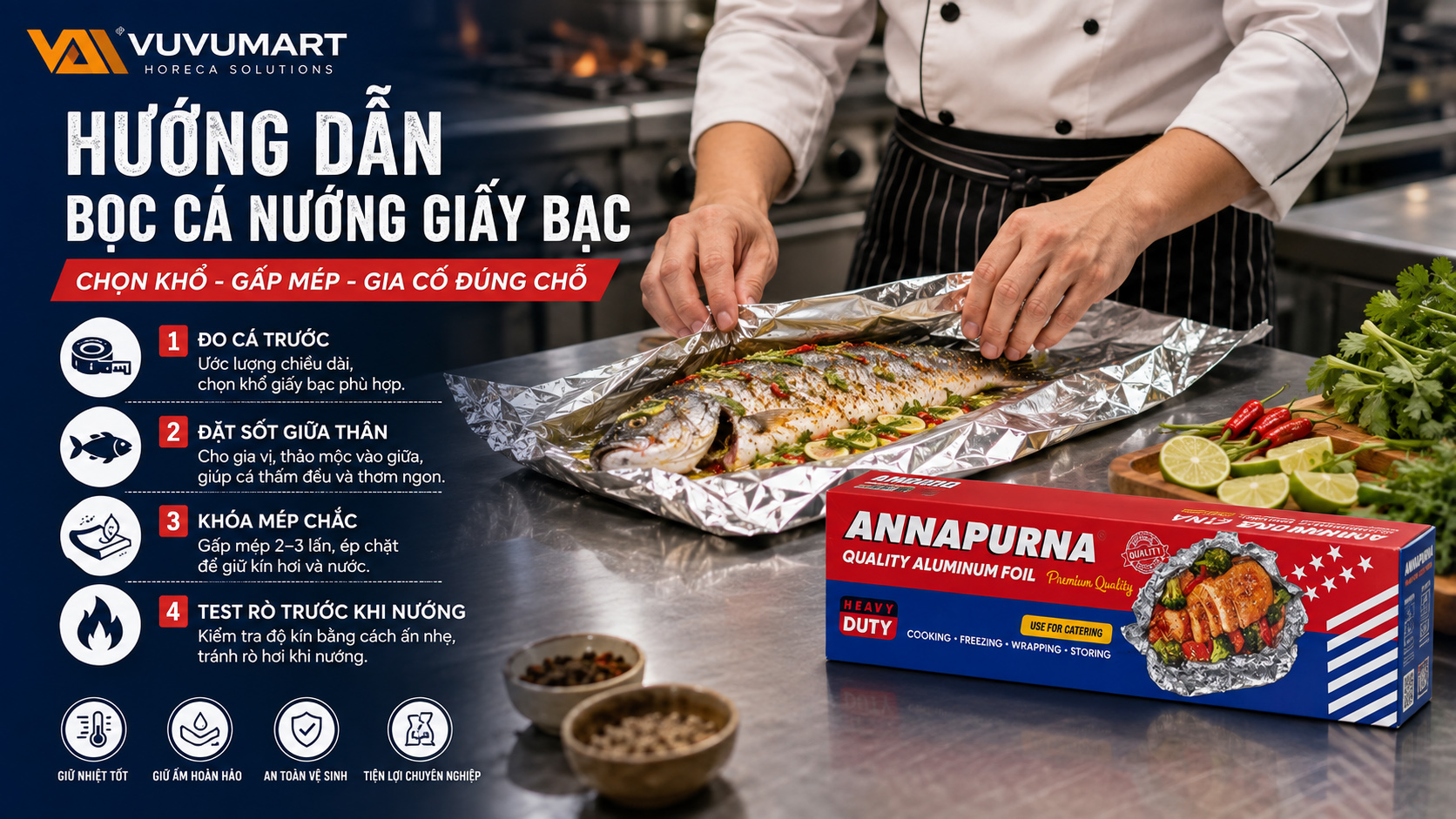 Cách Gói Cá Nướng Giấy Bạc Không Rò Nước: 5 Kiểu Gấp Theo Cỡ Cá 47 Cách Gói Cá Nướng Giấy Bạc Không Rò Nước 5 Kiểu Gấp Theo Cỡ Cá