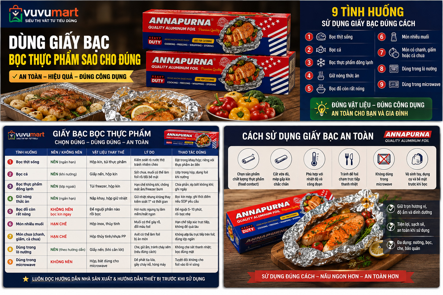 Dùng Giấy Bạc Bọc Thực Phẩm Sao Cho Đúng? 9 Tình Huống Dễ Dùng Sai 44 Dùng Giấy Bạc Bọc Thực Phẩm Sao Cho Đúng 9 Tình Huống Dễ Dùng Sai