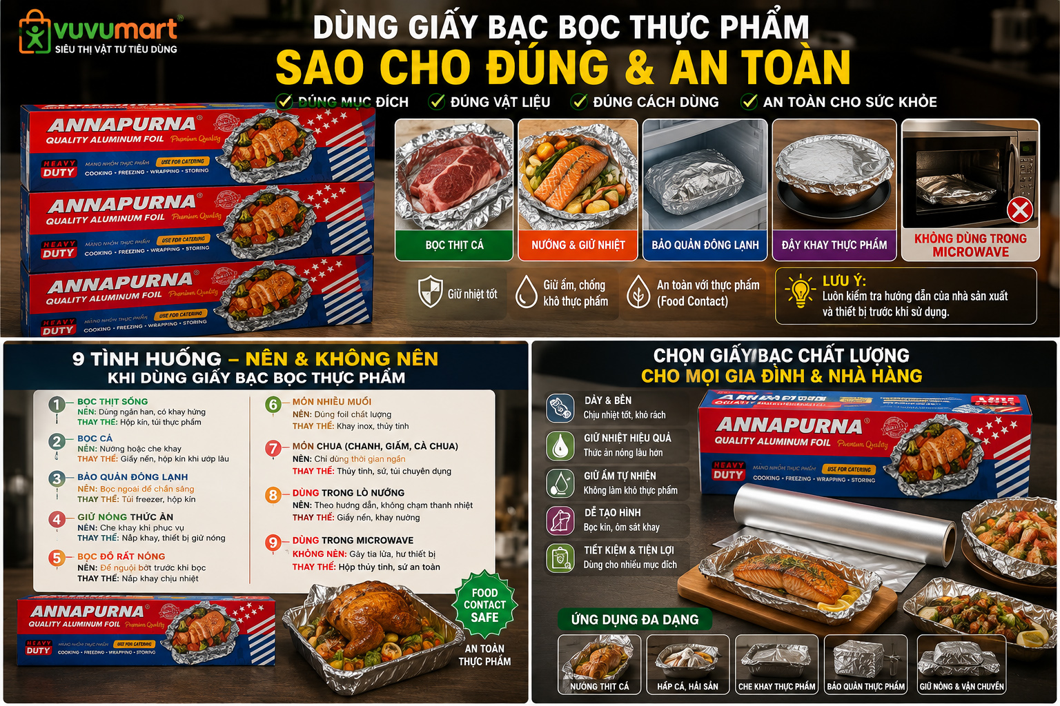 Dùng Giấy Bạc Bọc Thực Phẩm Sao Cho Đúng? 9 Tình Huống Dễ Dùng Sai 45 Dùng Giấy Bạc Bọc Thực Phẩm Sao Cho Đúng 9 Tình Huống Dễ Dùng Sai