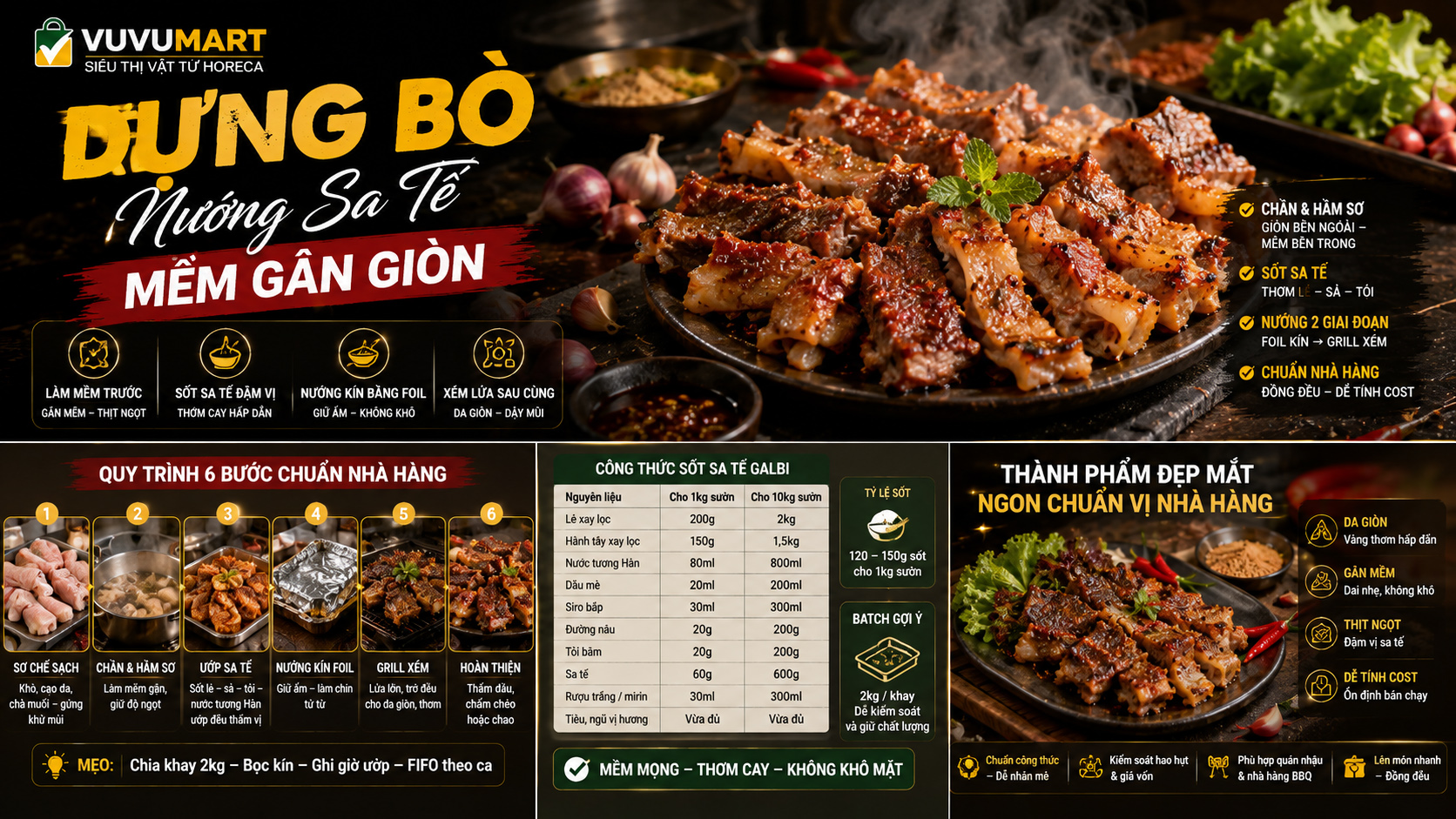 Dựng bò nướng sa tế da giòn, gân mềm và cay thơm cực hợp bàn nhậu 42 Dựng bò nướng sa tế da giòn, gân mềm và cay thơm cực hợp bàn nhậu