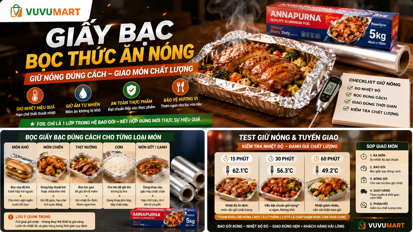 Giấy Bạc Bọc Thức Ăn Nóng: Giữ Nhiệt Được Bao Lâu Và Gói Thế Nào Không Đọng Hơi? 42 Giấy Bạc Bọc Thức Ăn Nóng Giữ Nhiệt Được Bao Lâu Và Gói Thế Nào Không Đọng Hơi
