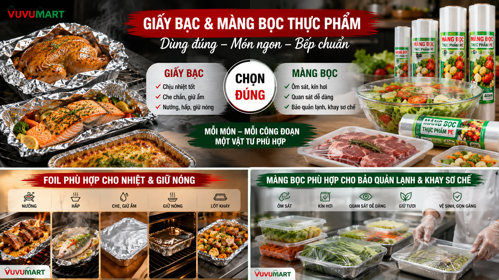 Giấy Bạc Bọc Thực Phẩm: Khi Nào Nên Dùng, Khi Nào Nên Chọn Màng Bọc? 44 Giấy Bạc Bọc Thực Phẩm Khi Nào Nên Dùng, Khi Nào Nên Chọn Màng Bọc