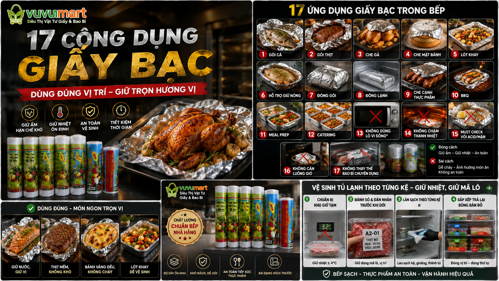 Giấy Bạc Dùng Để Làm Gì? 12 Ứng Dụng Trong Bếp Và 5 Trường Hợp Không Nên Dùng 44 Giấy Bạc Dùng Để Làm Gì 12 Ứng Dụng Trong Bếp Và 5 Trường Hợp Không Nên Dùng