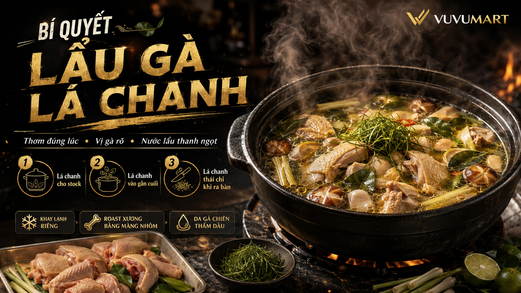 Lẩu gà lá chanh thơm thanh, thịt gà ngọt và nước dùng không bị đắng 45 Lẩu gà lá chanh thơm thanh, thịt gà ngọt và nước dùng không bị đắng