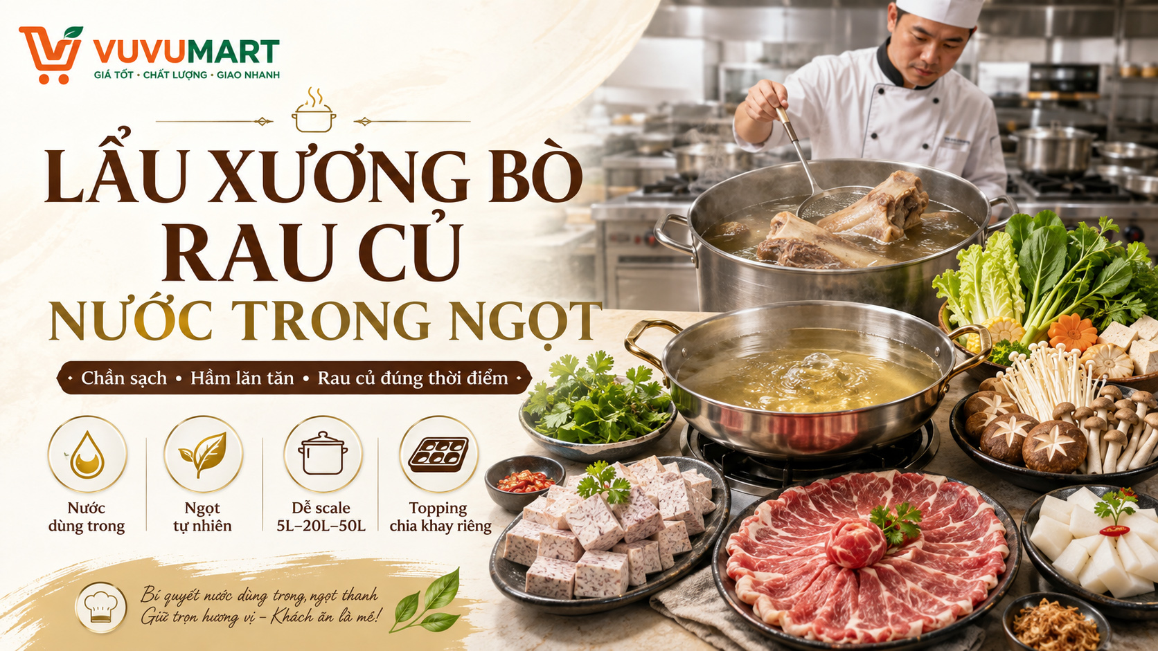Lẩu xương bò rau củ nước trong ngọt sâu, thơm quế hồi mà không ngấy 44 Lẩu xương bò rau củ nước trong ngọt sâu, thơm quế hồi mà không ngấy