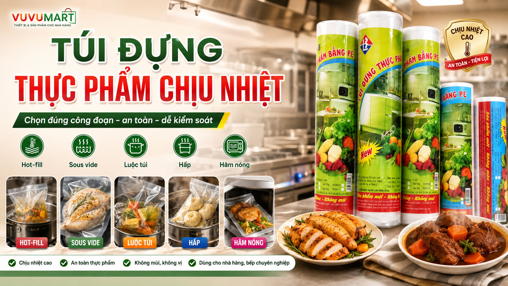Túi Đựng Thực Phẩm Chịu Nhiệt: Đừng Chọn Chỉ Theo Số °C 44 Túi Đựng Thực Phẩm Chịu Nhiệt Đừng Chọn Chỉ Theo Số °C